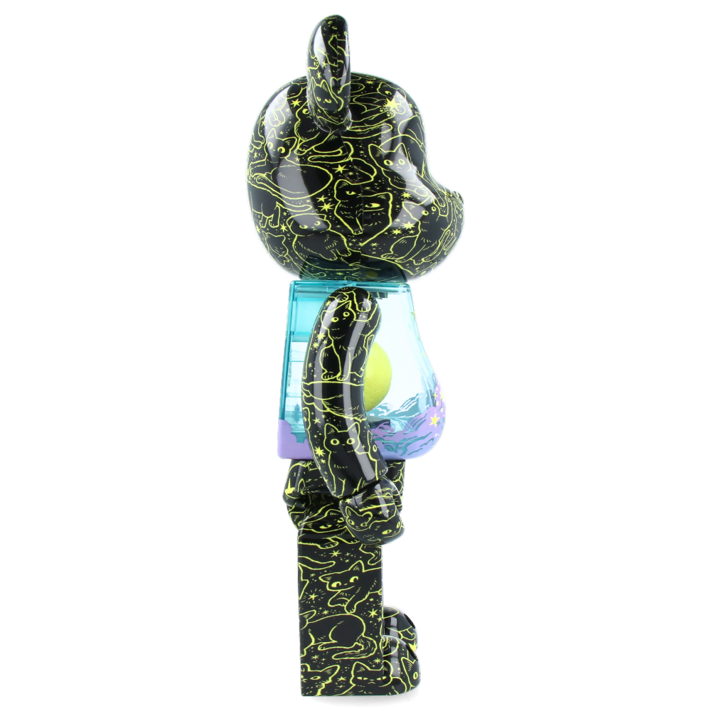 400% Bearbrick Cat in the Night Sky - Hikari Bambi — in use