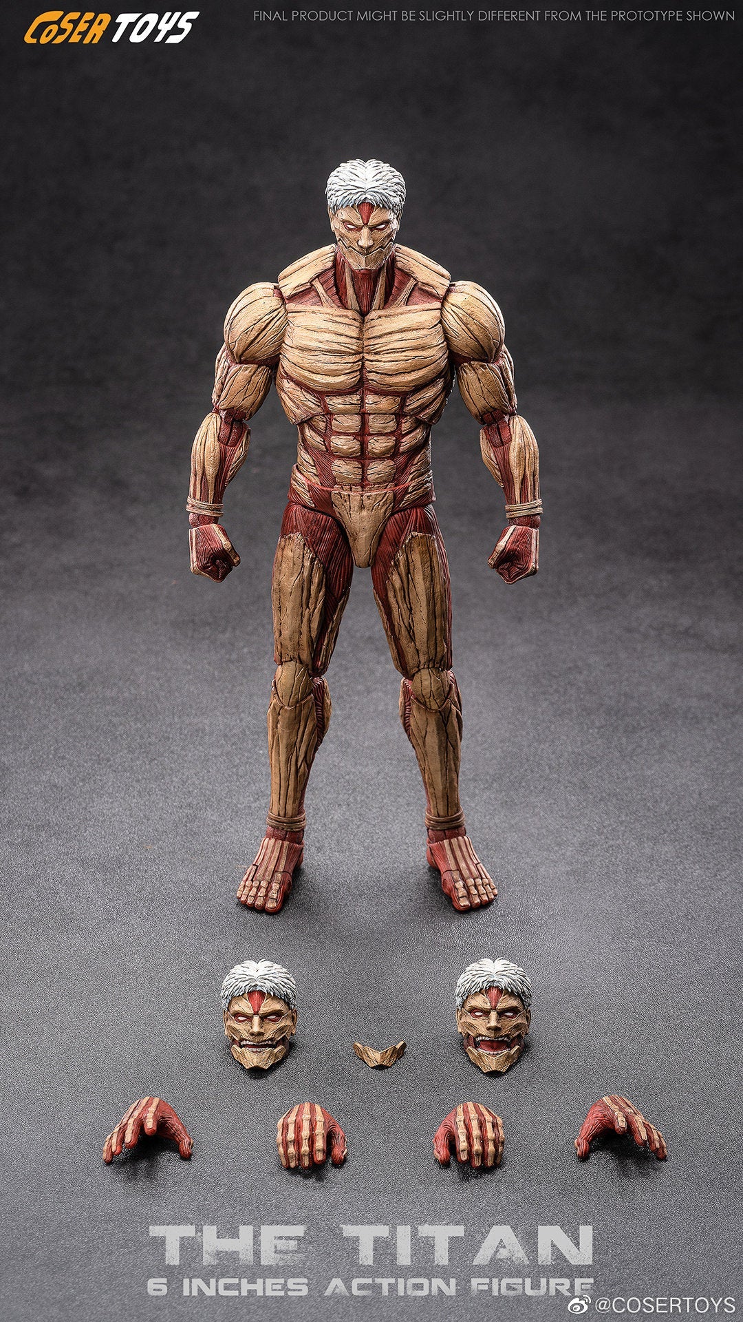 Coser Toys (VTOYS) Armored Titan Action Figure — detail