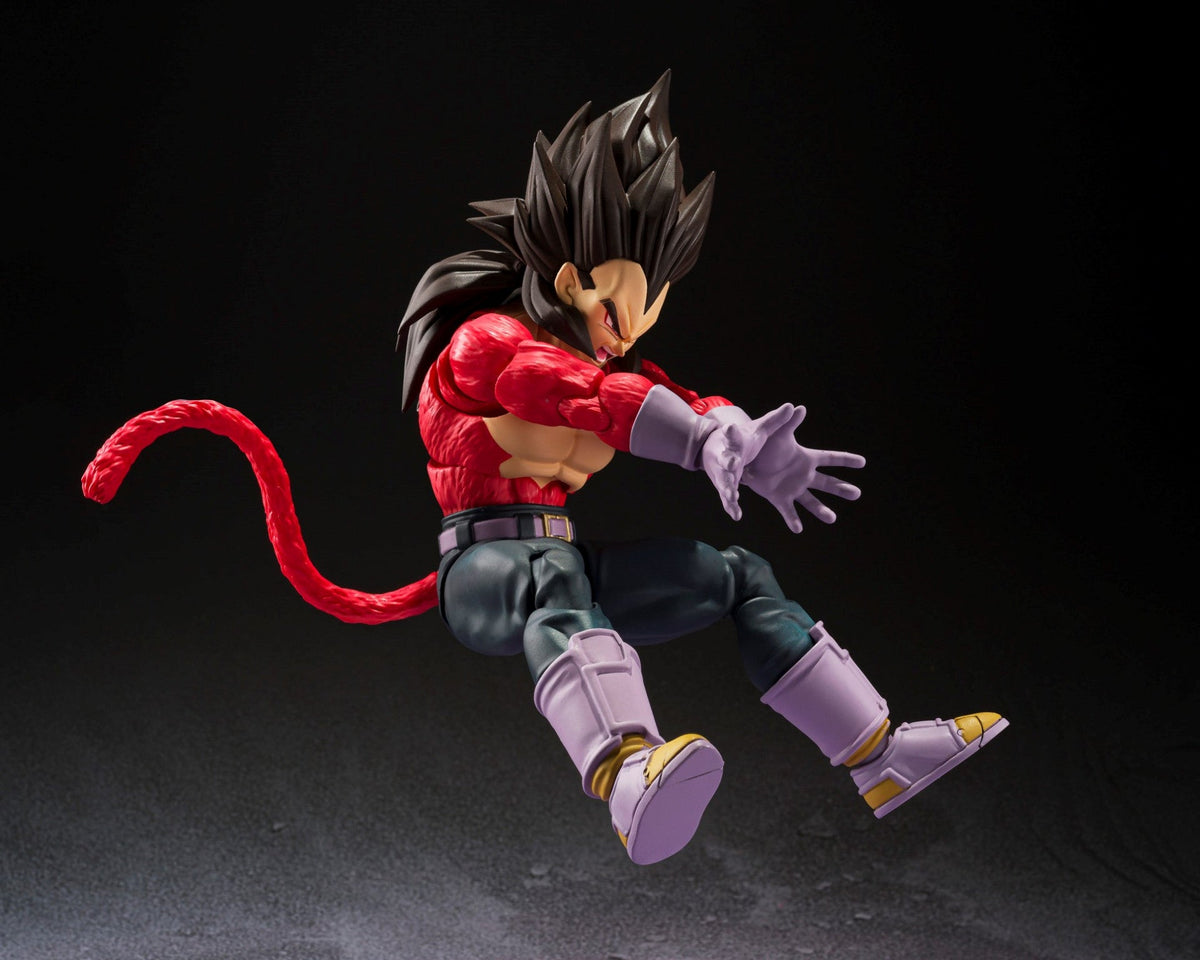 Dragon Ball GT S.H.Figuarts Super Saiyan 4 Vegeta — back view