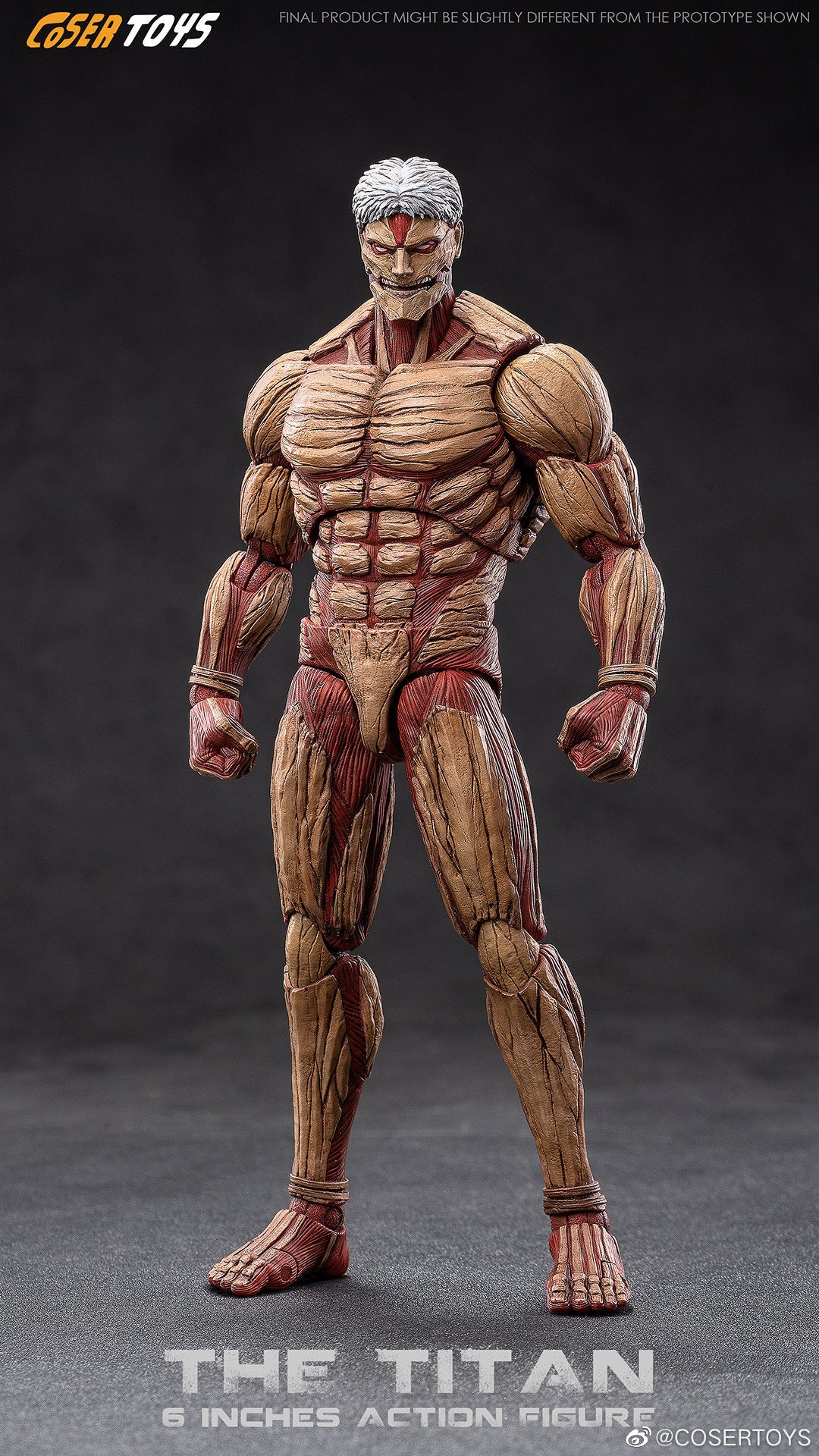 Coser Toys (VTOYS) Armored Titan Action Figure — side view