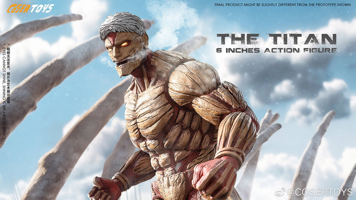 Coser Toys (VTOYS) Armored Titan Action Figure — back view