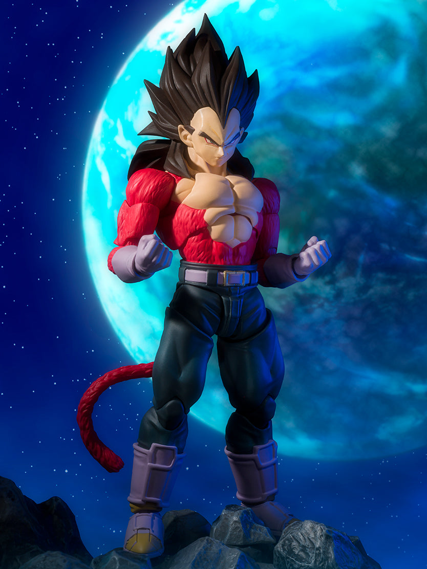 Dragon Ball GT S.H.Figuarts 2-Pack — Super Saiyan 4 Vegeta & Kid Goku (agent draft T551)