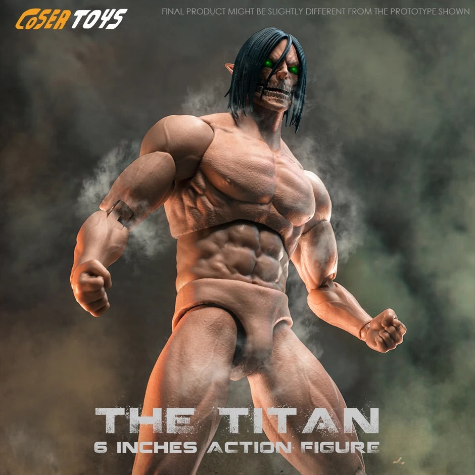 Attack on Titan VTOYS Collector Duo — The Titan + Armored Titan Action Figures