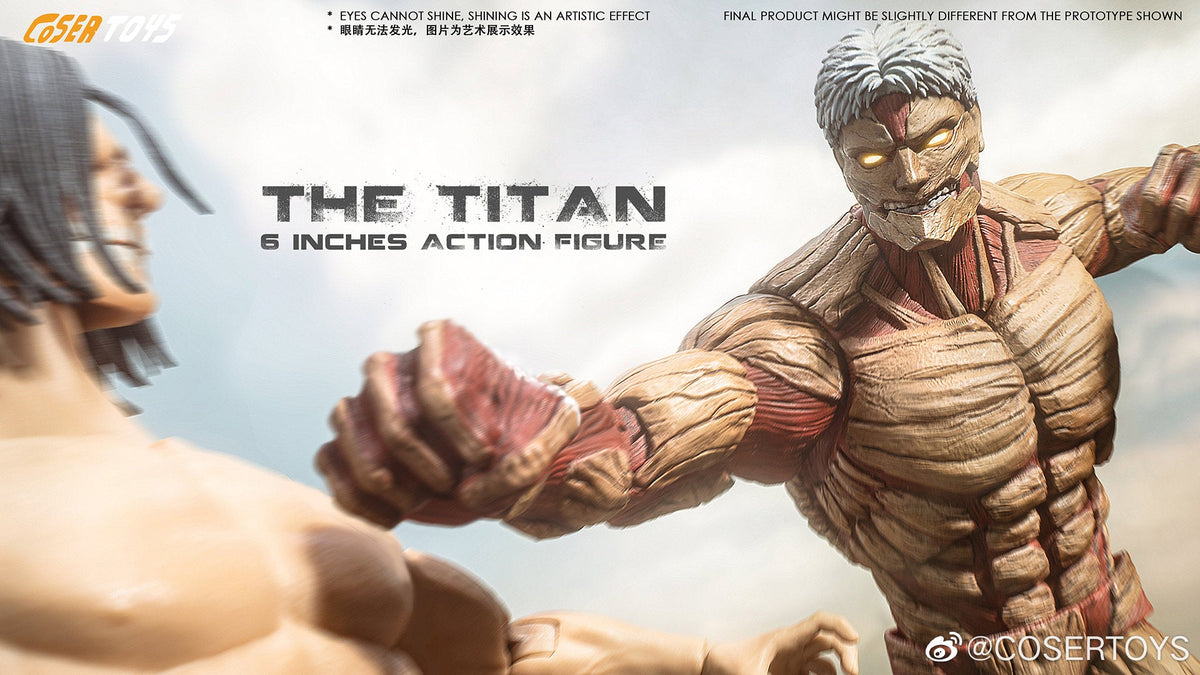 Coser Toys (VTOYS) Armored Titan Action Figure — scale reference