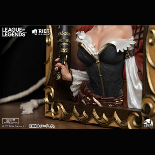 Infinity Studio x League of Legends The Bounty Hunter - Miss Fortune 3D Frame Complete Figure — in use