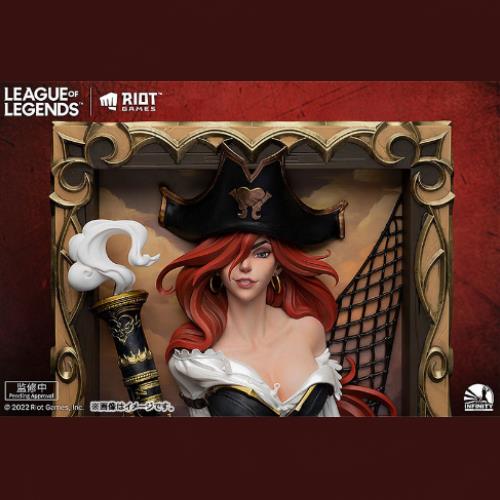 Infinity Studio x League of Legends The Bounty Hunter - Miss Fortune 3D Frame Complete Figure — side view
