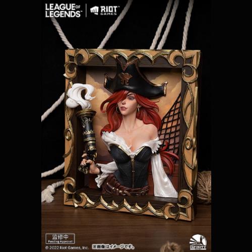 Infinity Studio x League of Legends The Bounty Hunter - Miss Fortune 3D Frame Complete Figure