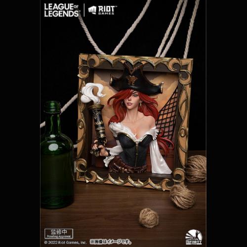 Infinity Studio x League of Legends The Bounty Hunter - Miss Fortune 3D Frame Complete Figure — detail