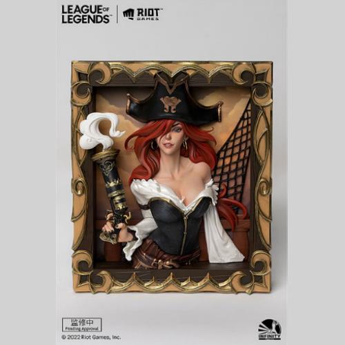 Infinity Studio x League of Legends The Bounty Hunter - Miss Fortune 3D Frame Complete Figure