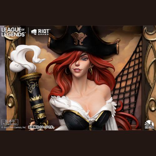 Infinity Studio x League of Legends The Bounty Hunter - Miss Fortune 3D Frame Complete Figure — back view