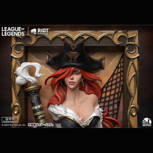 Infinity Studio x League of Legends The Bounty Hunter - Miss Fortune 3D Frame Complete Figure — scale reference