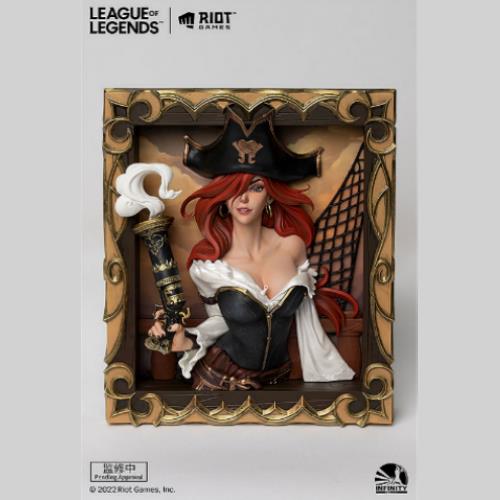 Infinity Studio x League of Legends The Bounty Hunter - Miss Fortune 3D Frame Complete Figure — side view