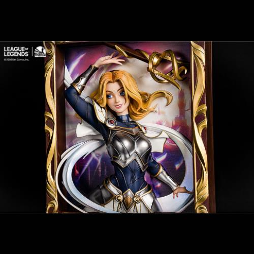 Infinity Studio x League of Legends The Lady of Luminosity - Lux 3D Frame Complete Figure — back view