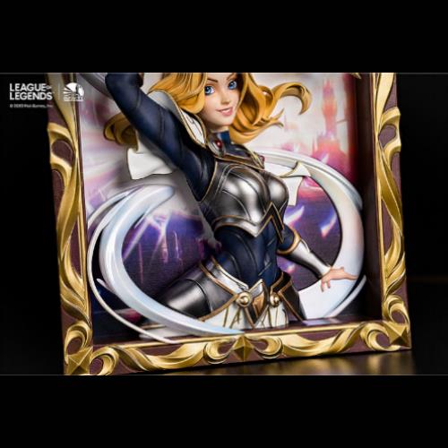 Infinity Studio x League of Legends The Lady of Luminosity - Lux 3D Frame Complete Figure — in use