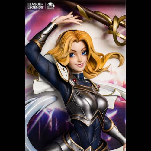 Infinity Studio x League of Legends The Lady of Luminosity - Lux 3D Frame Complete Figure — side view