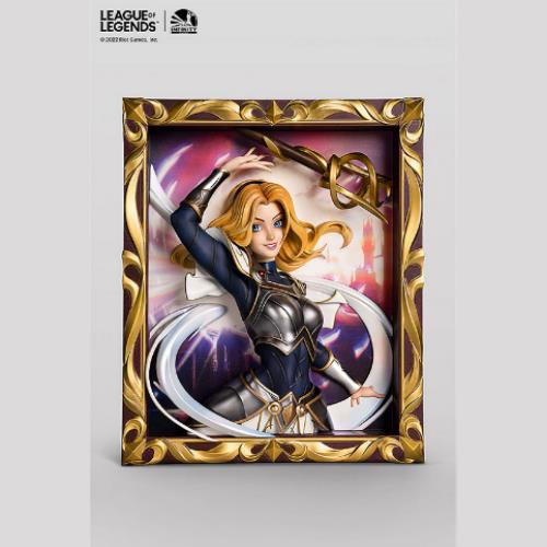 Infinity Studio x League of Legends The Lady of Luminosity - Lux 3D Frame Complete Figure — packaging
