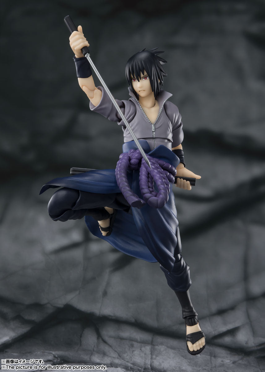 Naruto: Shippuden S.H.Figuarts Sasuke Uchiha (He Who Bears All Hatred) — detail