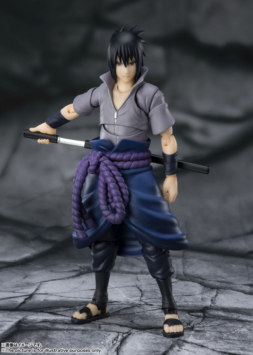 Naruto: Shippuden S.H.Figuarts Sasuke Uchiha (He Who Bears All Hatred) — packaging