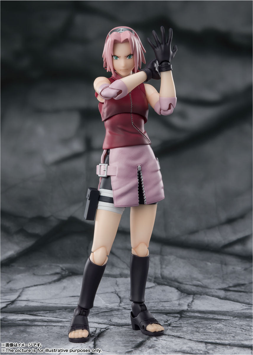 Naruto Shippuden S.H.Figuarts Sakura Haruno Figure — detail