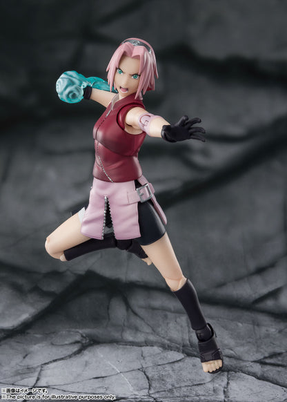 Naruto Shippuden S.H.Figuarts 2-Pack — Naruto Uzumaki & Sakura Haruno (agent draft T551) — back view