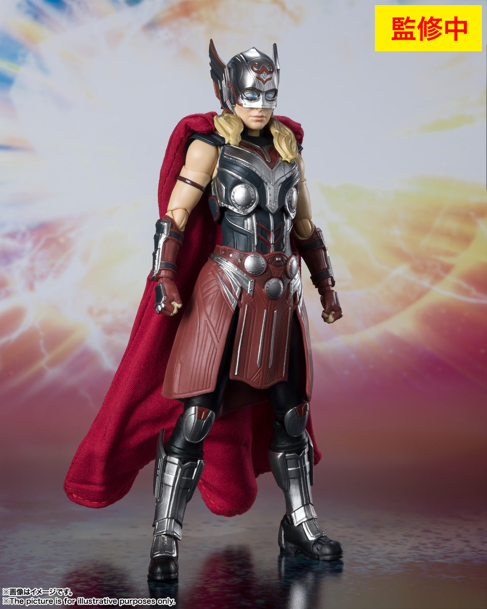 Thor: Love & Thunder Mighty Thor S.H.Figuarts — back view