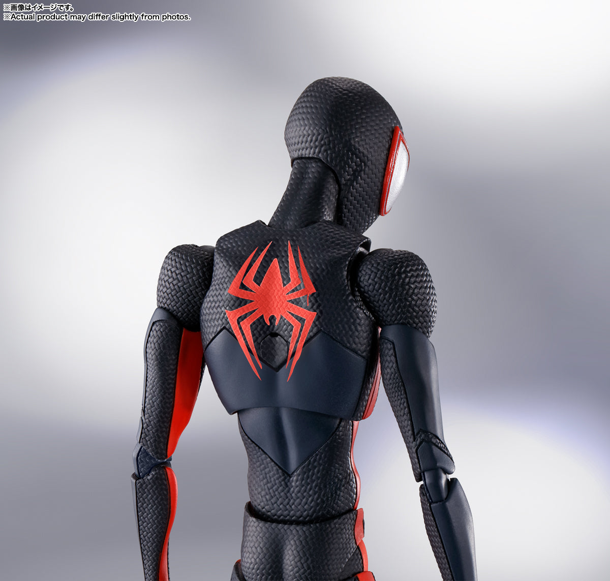 Spider-Man: Across the Spider-Verse Spider-Man Miles Morales S.H.Figuarts Action Figure — back view