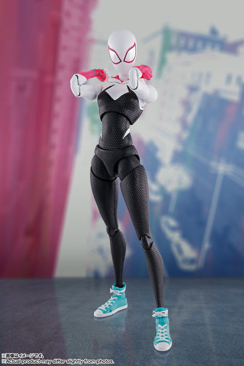 Spider-Man: Across the Spider-Verse Spider-Gwen S.H.Figuarts Action Figure — packaging