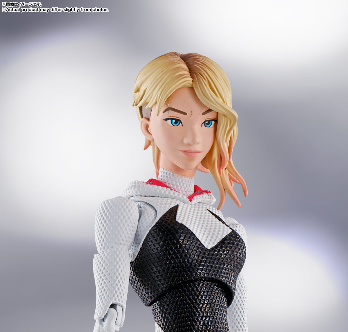 Spider-Man: Across the Spider-Verse Spider-Gwen S.H.Figuarts Action Figure — side view