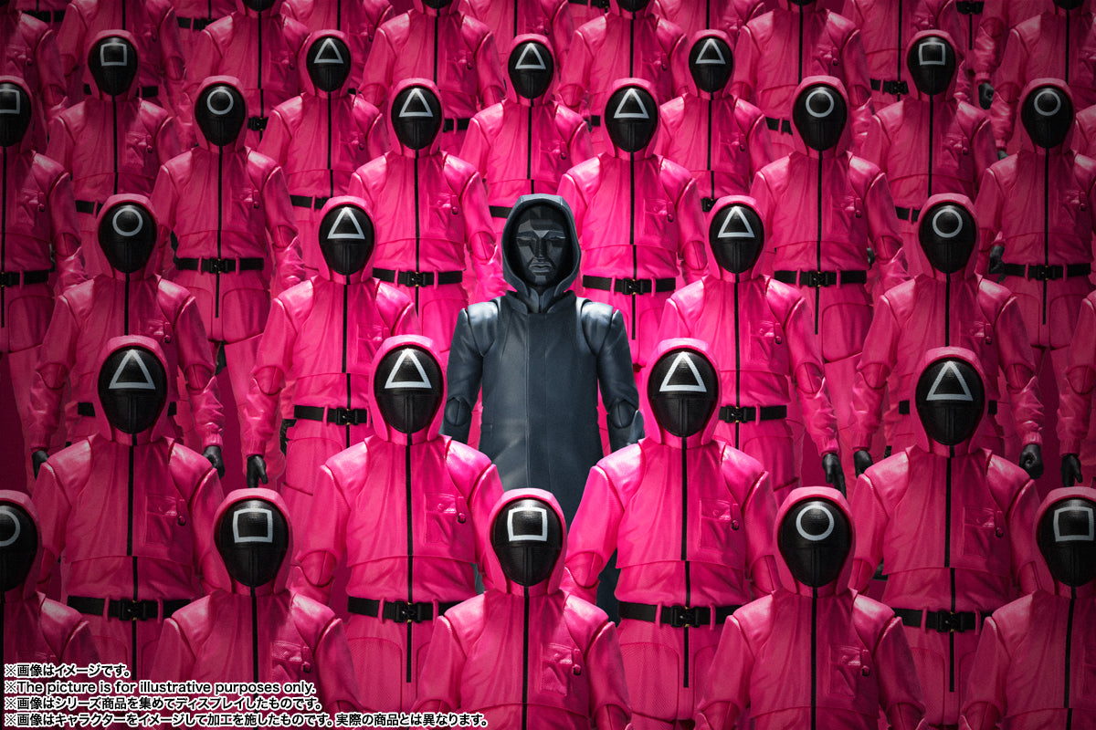 Squid Game S.H.Figuarts Masked Worker / Masked Manager — back view