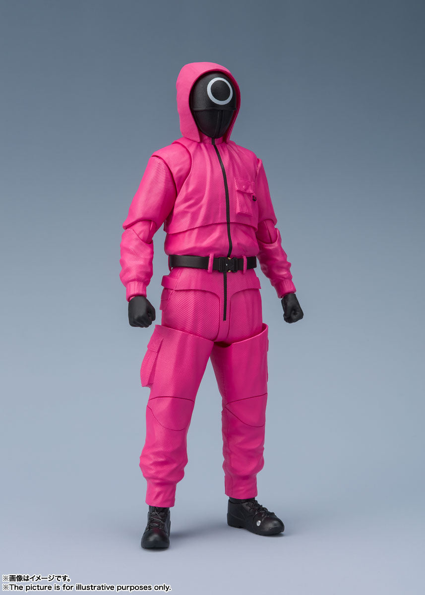 Squid Game S.H.Figuarts Masked Worker / Masked Manager — side view