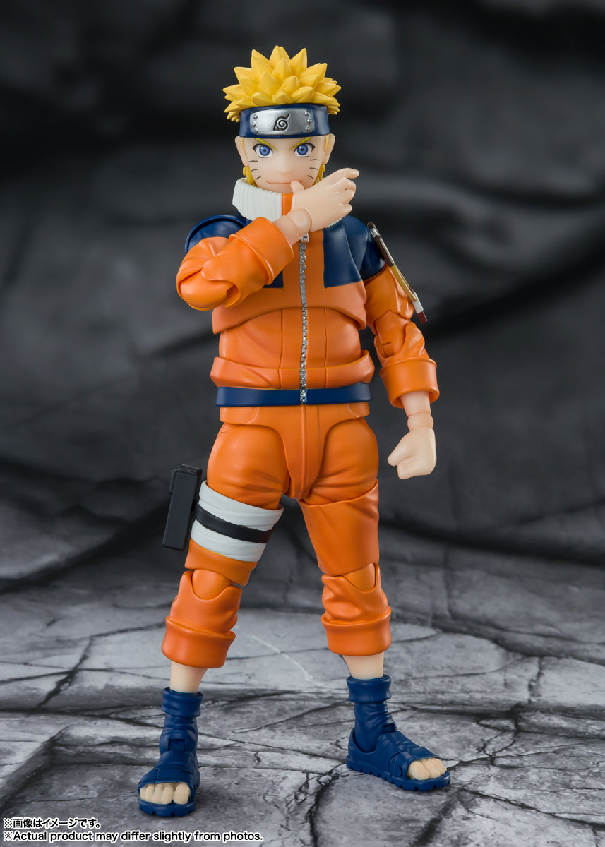 Naruto S.H.Figuarts Naruto Uzumaki Figure — back view