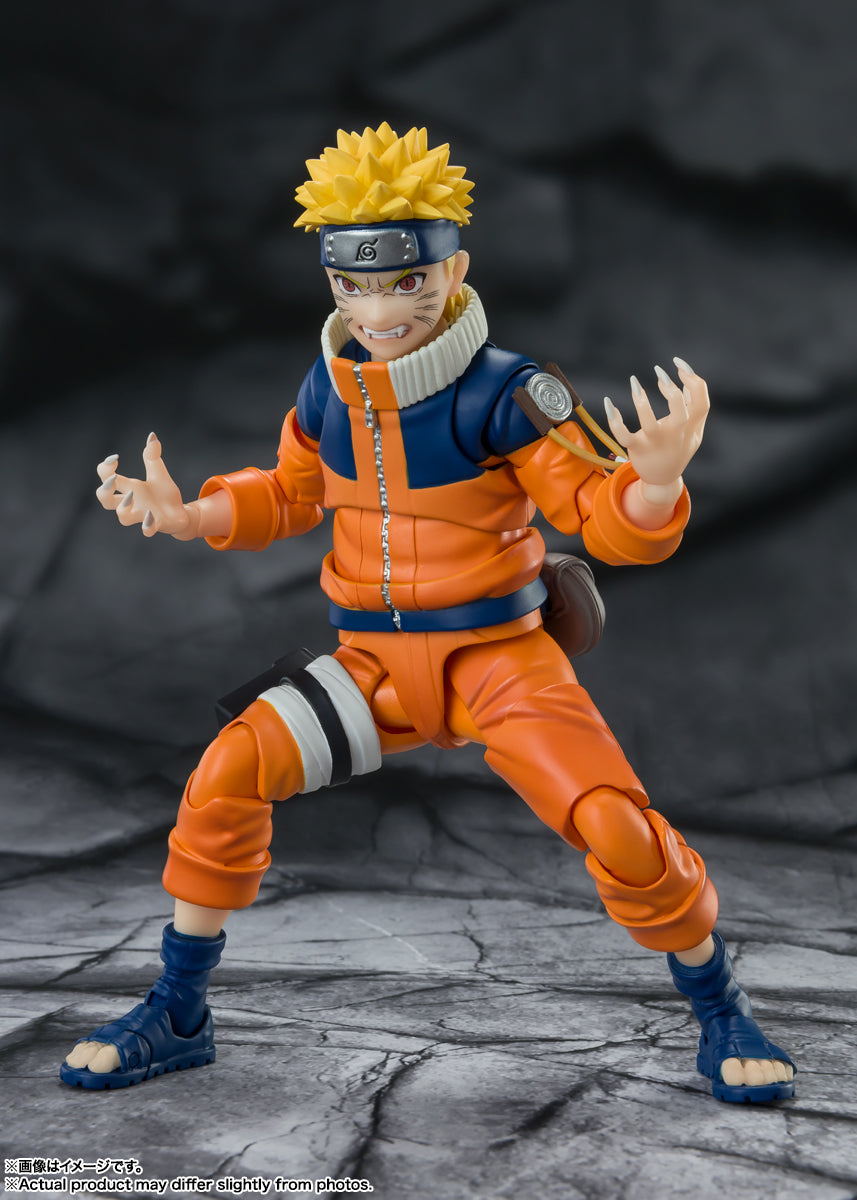 Naruto S.H.Figuarts Naruto Uzumaki Figure — side view