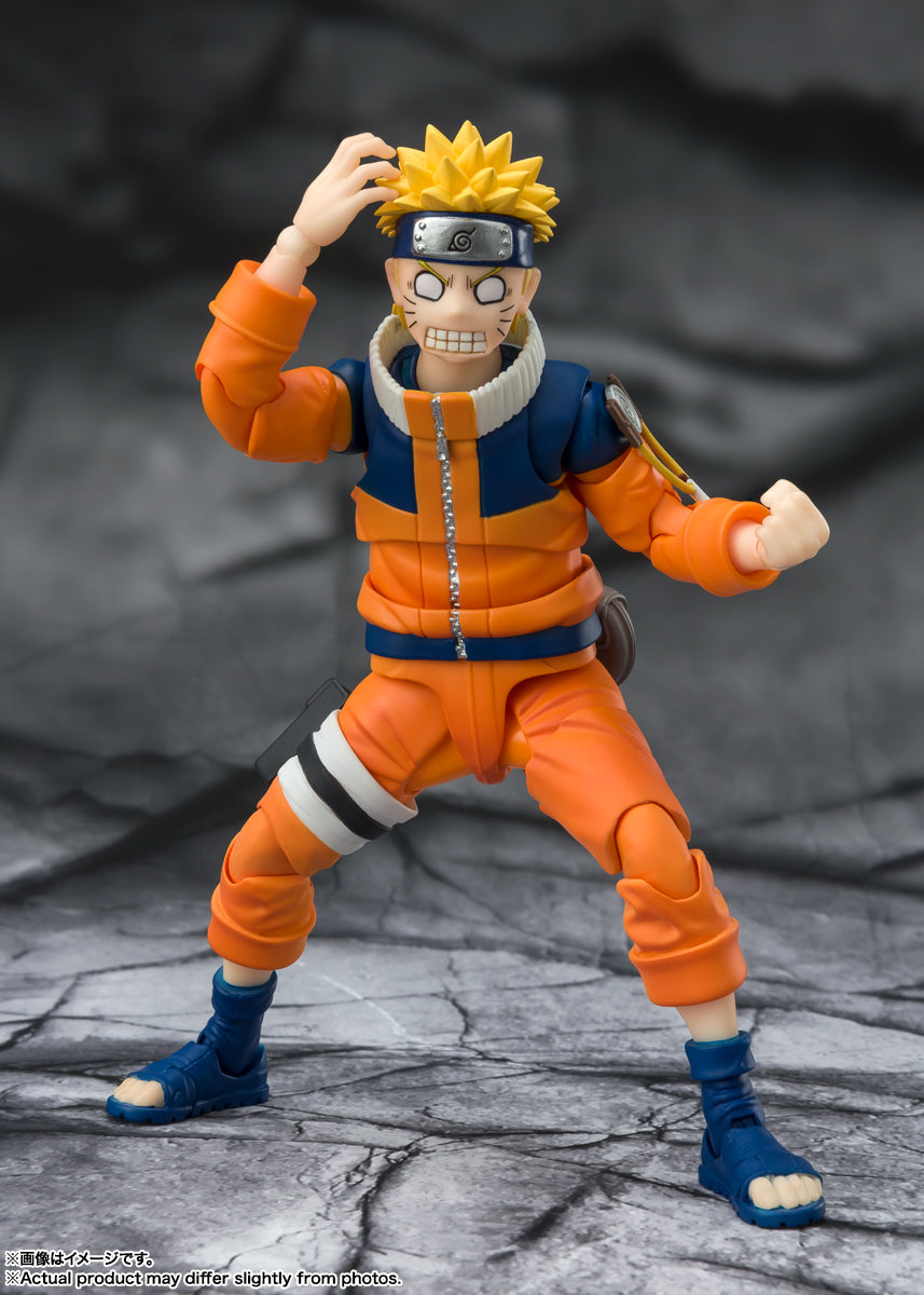 Naruto S.H.Figuarts Naruto Uzumaki Figure — back view