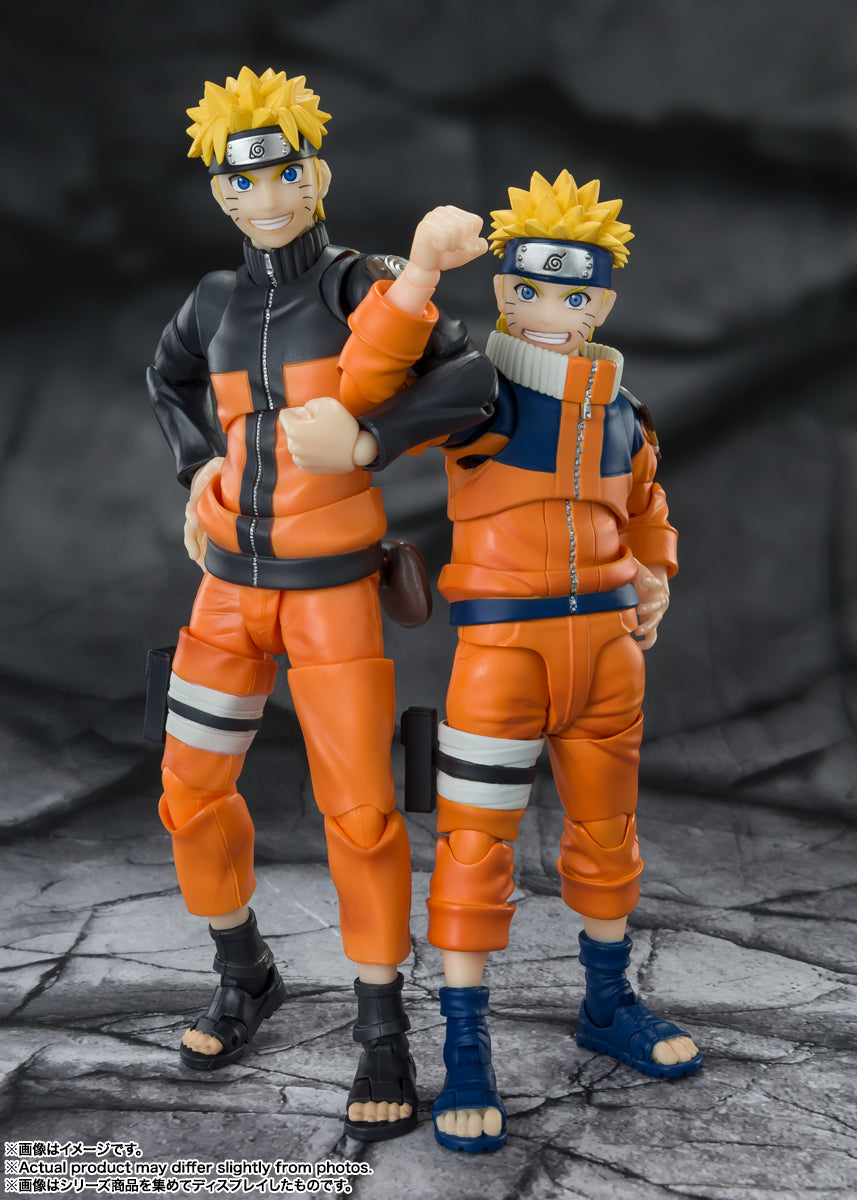 Naruto S.H.Figuarts Naruto Uzumaki Figure — side view
