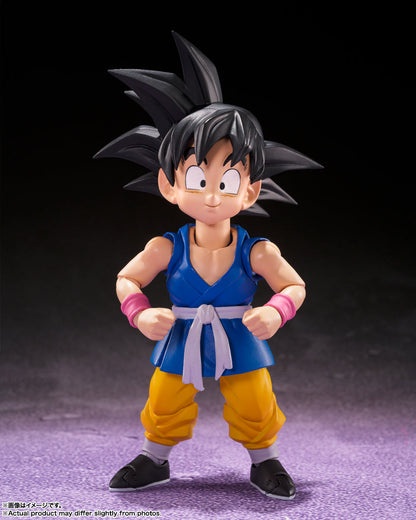 Dragon Ball GT S.H.Figuarts 2-Pack — Super Saiyan 4 Vegeta & Kid Goku (agent draft T551) — back view
