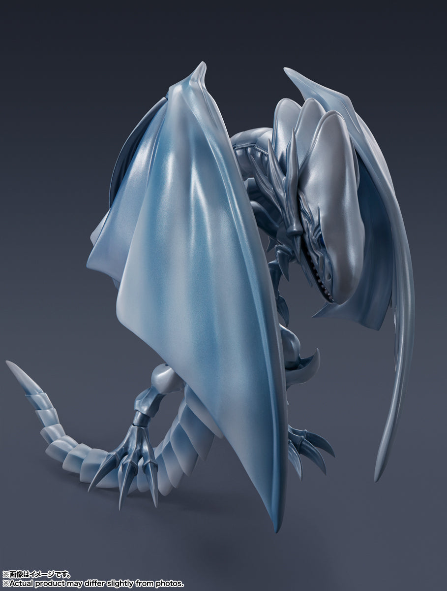 Yu-Gi-Oh! Duel Monsters S.H.MonsterArts Blue-Eyes White Dragon — side view