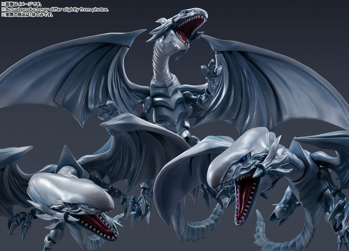 Yu-Gi-Oh! Duel Monsters S.H.MonsterArts Blue-Eyes White Dragon — detail