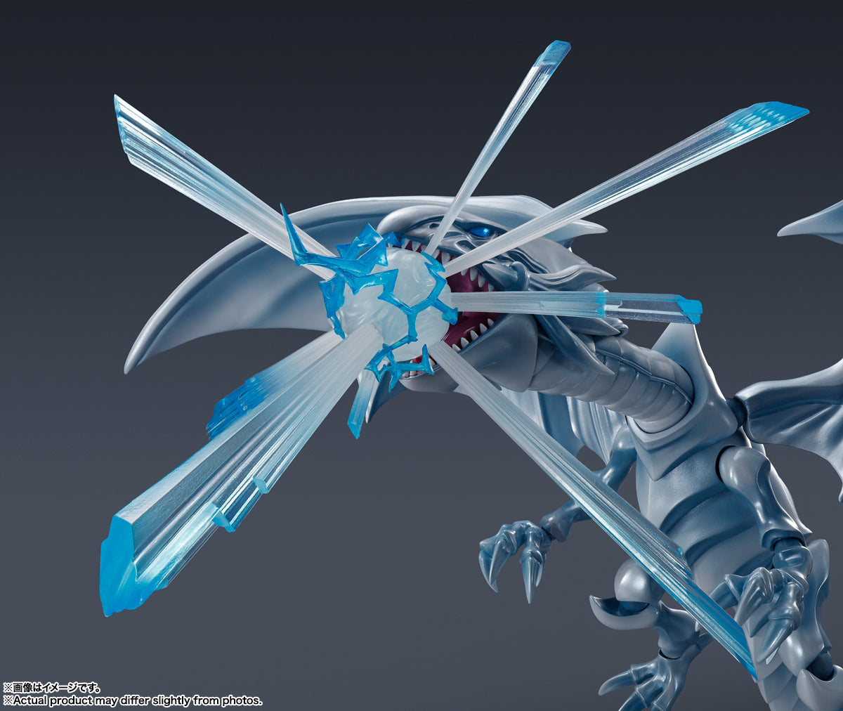 Yu-Gi-Oh! Duel Monsters S.H.MonsterArts Blue-Eyes White Dragon — scale reference