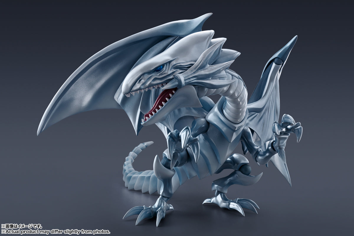Yu-Gi-Oh! Duel Monsters S.H.MonsterArts Blue-Eyes White Dragon — back view