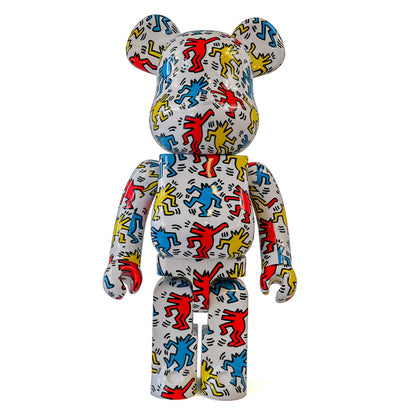 1000%  Bearbrick Keith Haring V9