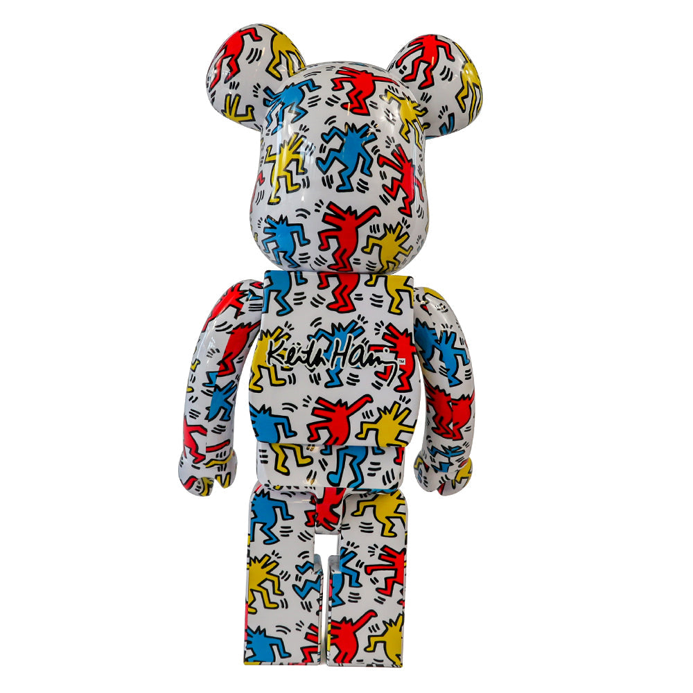 1000% Bearbrick Keith Haring V9 — detail