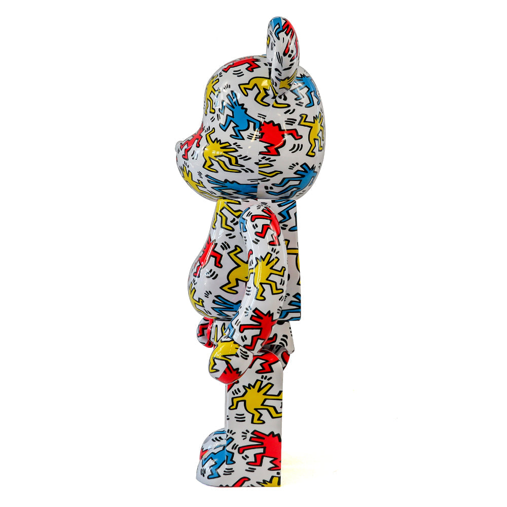 1000%  Bearbrick Keith Haring V9