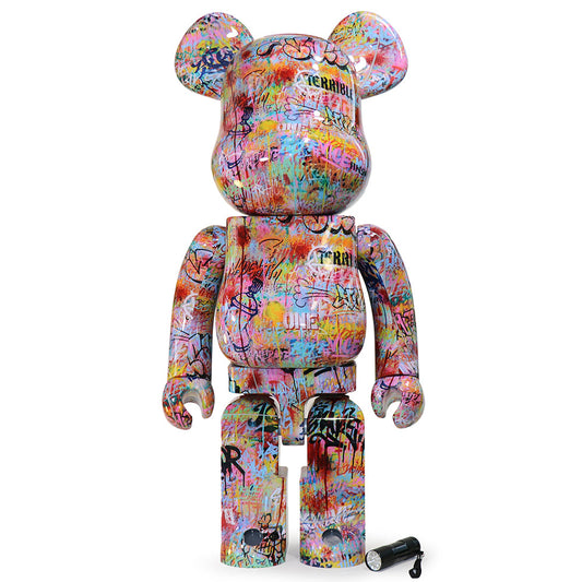 1000% Bearbrick Knave By Yuck P(L/R)AYER