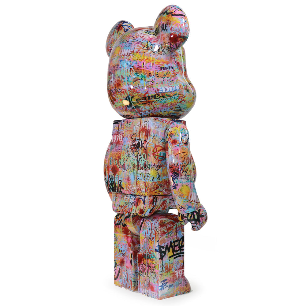 1000% Bearbrick Knave By Yuck P(L/R)AYER — detail