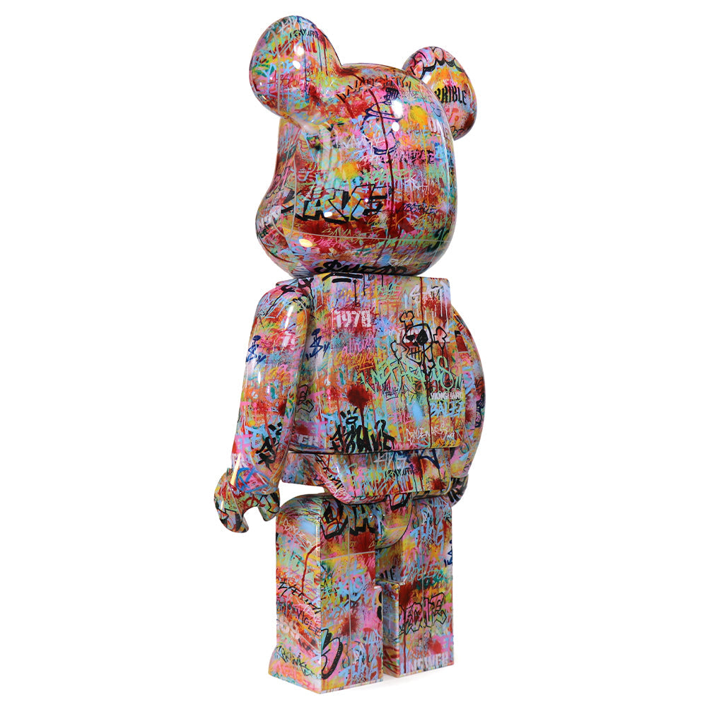 1000% Bearbrick Knave By Yuck P(L/R)AYER — scale reference