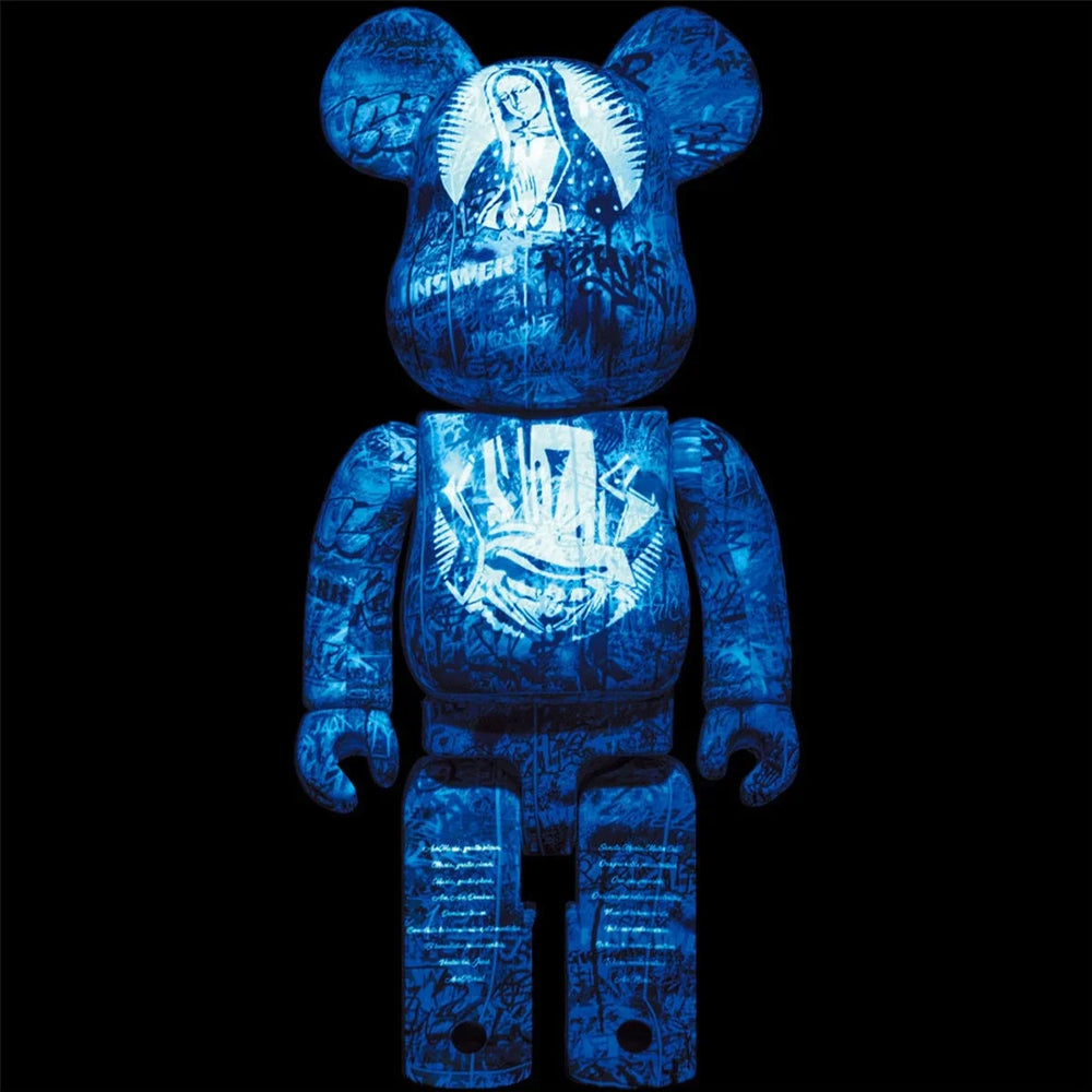 1000% Bearbrick Knave By Yuck P(L/R)AYER — side view
