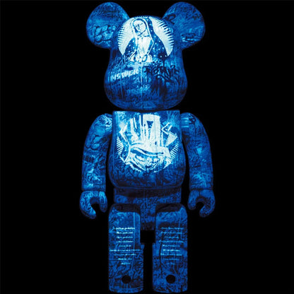 1000% Bearbrick Knave By Yuck P(L/R)AYER