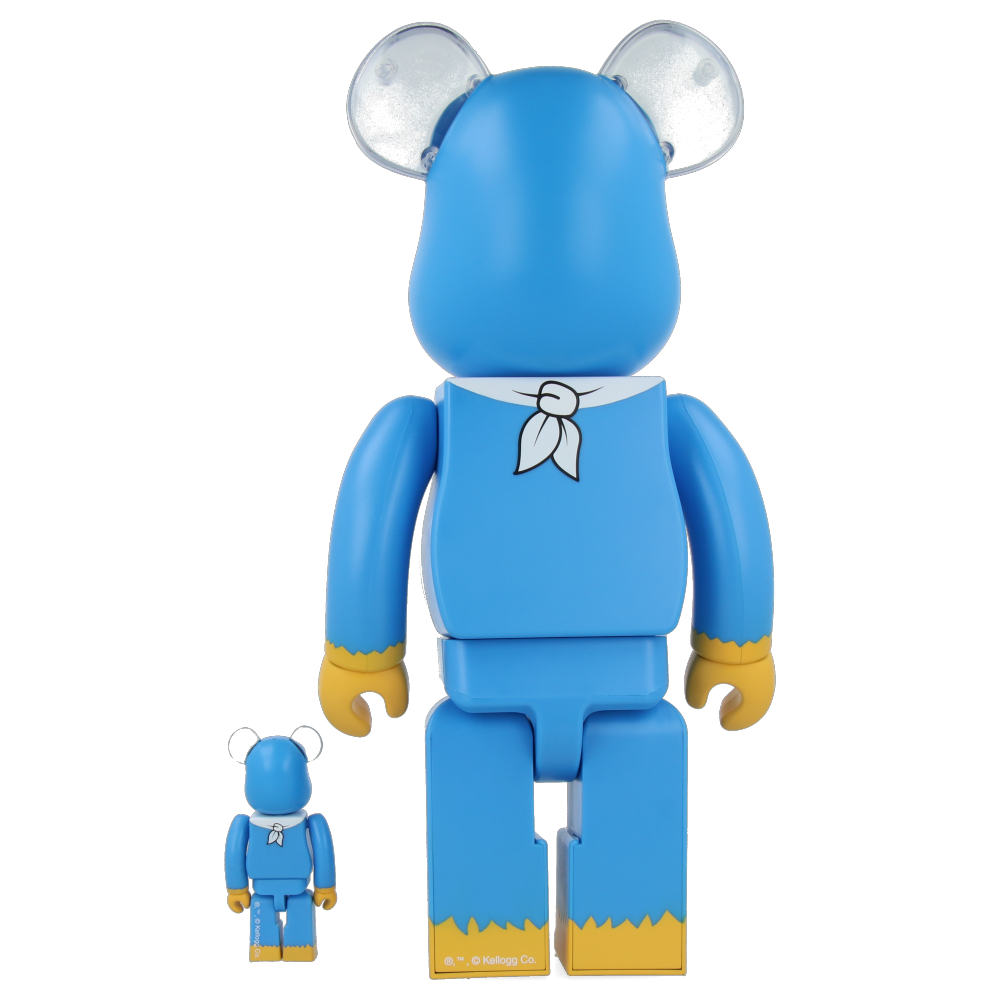 400% + 100% Bearbrick King Kombo (Kellogg's)