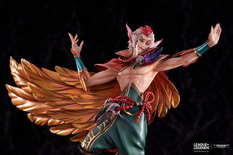 League of Legends Rakan 1/7 Scale PVC Figure — in use