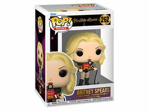 Britney Spears Circus Funko Pop Figure — back view